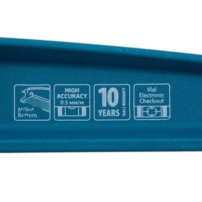 Уровень литой, 500 мм, 2 глазка Gross Уровень литой, 500 мм, 2 глазка Gross