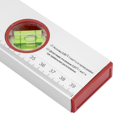 Уровень алюминиевый, 400 мм, 3 глазка, линейка Sparta Уровень алюминиевый, 400 мм, 3 глазка, линейка Sparta