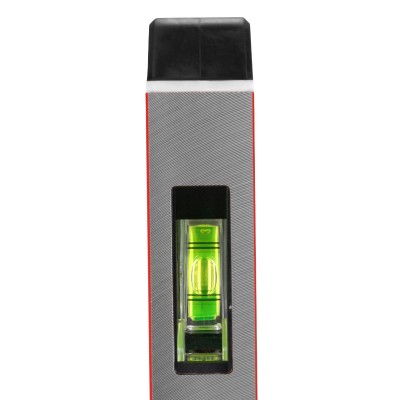 Уровень алюминиевый, магнит, фрезерованный, 3 глазка (1 зеркальный) двухкомпонентные рукоятки, 600 мм Matrix