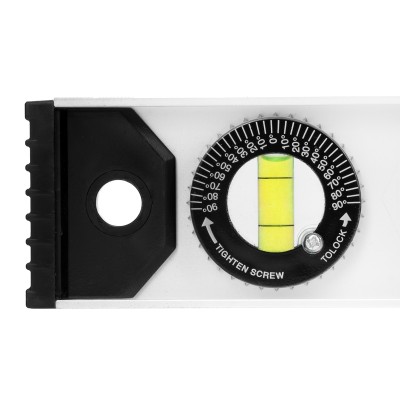 Уровень алюминиевый "Рельс", 1500 мм, 3 глазка (1 поворотный) Matrix