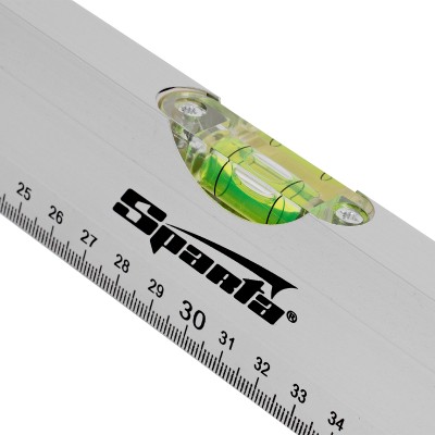 Уровень алюминиевый, 600 мм, 3 глазка, линейка Sparta Уровень алюминиевый, 600 мм, 3 глазка, линейка Sparta