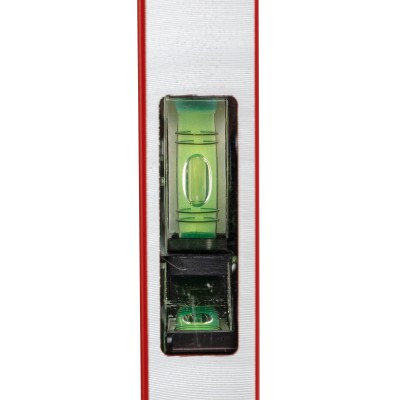 Уровень алюминиевый магнитный, 600 мм, фрезерованный, 3 глазка (1 зеркальный) усиленный Matrix