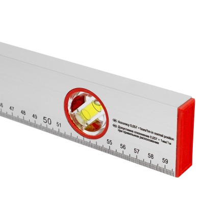 Уровень алюминиевый, 600 мм, 3 глазка, линейка Sparta Уровень алюминиевый, 600 мм, 3 глазка, линейка Sparta