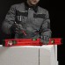 Уровень алюминиевый магнитный, 600 мм, фрезерованный, 3 глазка (1 зеркальный) усиленный Matrix