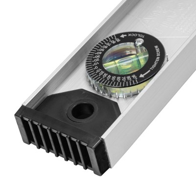 Уровень алюминиевый "Рельс", 2000 мм, 3 глазка (1 поворотный) Matrix Уровень алюминиевый "Рельс", 2000 мм, 3 глазка (1 поворотный) Matrix