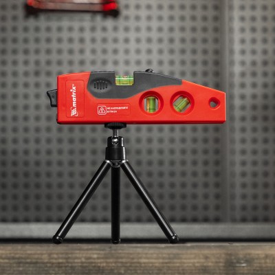 Лазерный уровень, 180 мм, 220 мм штатив, 4 глазка Matrix