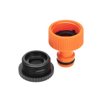 Адаптер на кран быстрого соединения 1/2"-3/4" ЧЕТЫРЕ СЕЗОНА Адаптер на кран быстрого соединения 1/2"-3/4" ЧЕТЫРЕ СЕЗОНА