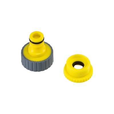 Адаптер на кран быстрого соединения 1/2"-3/4" с термопластичной резиной Профи ЧЕТЫРЕ СЕЗОНА Адаптер на кран быстрого соединения 1/2"-3/4" с термопластичной резиной Профи ЧЕТЫРЕ СЕЗОНА