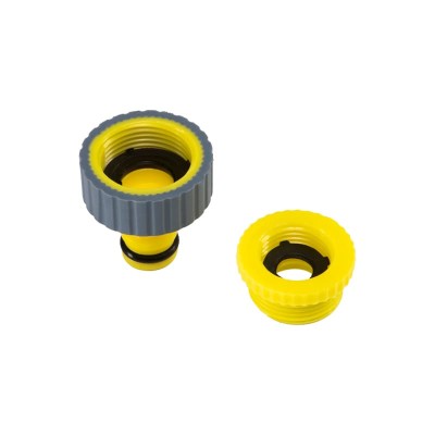 Адаптер на кран быстрого соединения 1/2"-3/4" с термопластичной резиной Профи ЧЕТЫРЕ СЕЗОНА Адаптер на кран быстрого соединения 1/2"-3/4" с термопластичной резиной Профи ЧЕТЫРЕ СЕЗОНА