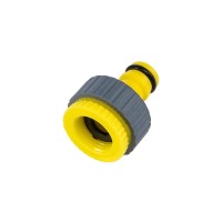 Адаптер на кран быстрого соединения 1/2"-3/4" с термопластичной резиной Профи ЧЕТЫРЕ СЕЗОНА Адаптер на кран быстрого соединения 1/2"-3/4" с термопластичной резиной Профи ЧЕТЫРЕ СЕЗОНА