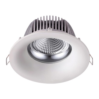 358025 SPOT NT19 277 белый Встраиваемый светильник IP20 LED 4100К 20W 220V GLOK