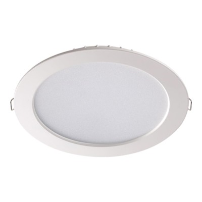 358030 SPOT NT19 302 белый Встраиваемый светильник IP20 LED 4100К 15W 220V LUNA