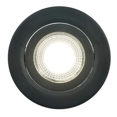 Светодиодный светильник Feron.ONE AL540 встраиваемый 7W 4000K черный "круг"