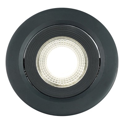 Светодиодный светильник Feron.ONE AL540 встраиваемый 5W 4000K черный "круг"