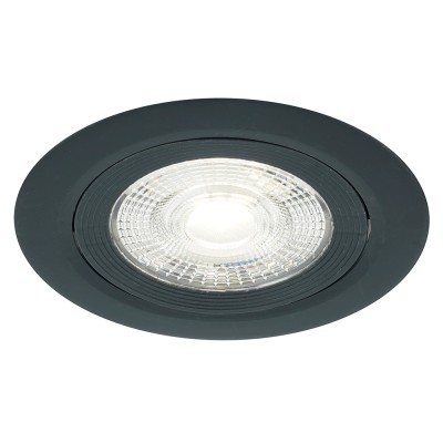 Светодиодный светильник Feron.ONE AL540 встраиваемый 12W 4000K черный "круг"