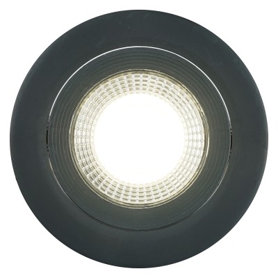 Светодиодный светильник Feron.ONE AL540 встраиваемый 12W 4000K черный "круг"