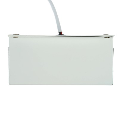 Светильник встраиваемый светодиодный, для торгового освещения (ДВО) FERON AL254, 12W 4000К (белый), 170-265V, 960Lm, IP20, угол рассеивания 110°, цвет белый, корпус сталь, рассеиватель пластик, 89*89*40 мм, монтажн.отв. 90*90 мм.