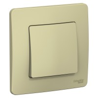 BLANCA С/У 1-клавишный ПЕРЕКЛЮЧАТЕЛЬ (сх.6), 10А, 250В, БЕЖЕВЫЙ BLANCA С/У 1-клавишный ПЕРЕКЛЮЧАТЕЛЬ (сх.6), 10А, 250В, БЕЖЕВЫЙ