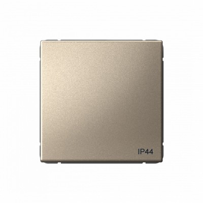 ARTGALLERY 1-клавишный ПЕРЕКЛЮЧАТЕЛЬ IP44, 10АХ, механизм, ШАМПАНЬ