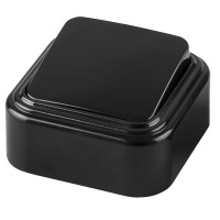 Выключатель STEKKER PSW06-21-20 одноклавишный открытой установки, 250В, 6А, IP20, черный (VA1 6-131-Ч) 32743 Выключатель STEKKER PSW06-21-20 одноклавишный открытой установки, 250В, 6А, IP20, черный (VA1 6-131-Ч) 32743