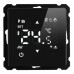 Терморегулятор сенсорный STEKKER GLS00-7119-05, серия Катрин, с подсветкой (белый), тип установки - скрытый, размер изделия 71*71*46мм., цвет черный, материал изделия ABS пластик, латунь. Номинальное напряжение 250 , номинальный ток 16А, IP20