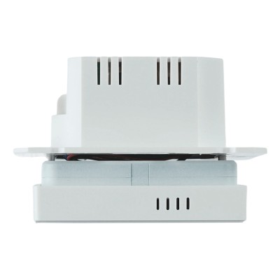 Терморегулятор сенсорный STEKKER GLS00-7119-01, серия Катрин, с подсветкой (белый), тип установки - скрытый, размер изделия 71*71*46мм., цвет белый, материал изделия ABS пластик, латунь. Номинальное напряжение 250 , номинальный ток 16А, IP20