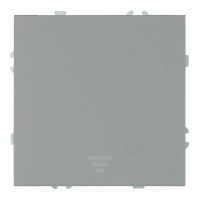 Выключатель 1-клавишный самовозвратный (механизм), STEKKER, 250В, 10А, серия Эмили, RSW10-5112-10, платиново-серый, soft touch 50328