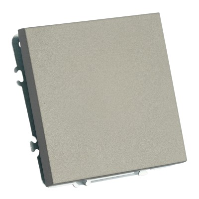 Переключатель 1-клавишный (механизм), STEKKER, 250В, 10A, серия Эмили, RSW10-5105-09, антрацит, soft touch 49919