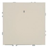 Выключатель 1-клавишный c индикатором (механизм), STEKKER, 250В, 10А, серия Эмили, RSW10-5101-08, кашемир, soft touch 49889