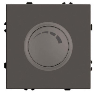 Выключатель диммирующий (механизм), STEKKER, 250В, 500W, серия Эмили, RSW10-5106-09, антрацит, soft touch 49920