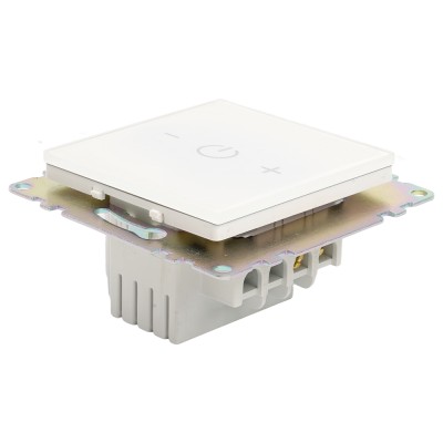 Выключатель диммирующий сенсорный (механизм) 250В, 150W, серия Катрин, белый 50276