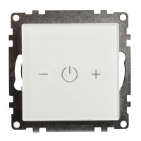 Выключатель диммирующий сенсорный (механизм) 250В, 150W, серия Катрин, белый 50276