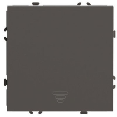 Выключатель 1-кл.самовозвр. (механизм), STEKKER, 250В, 10А, серия Эмили, RSW10-5112-09, антрацит, soft touch 50366