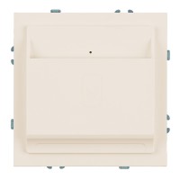 Выключатель карточный (механизм), STEKKER, 250В, 40А, серия Эмили, RSW40-5114-08, кашемир, soft touch 50702