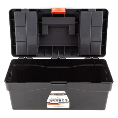 Ящик для инструмента 17", 420 х 220 х 180 мм, пластик Stels Ящик для инструмента 17", 420 х 220 х 180 мм, пластик Stels