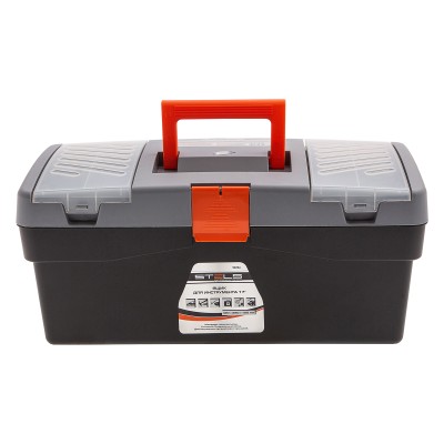 Ящик для инструмента 17", 420 х 220 х 180 мм, пластик Stels Ящик для инструмента 17", 420 х 220 х 180 мм, пластик Stels