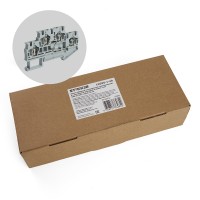 Зажим пружинный, 4-проводной проходной 2 уровня ЗНИ - 4.0 (JXB ST 4), серый STEKKER 39968 Зажим пружинный, 4-проводной проходной 2 уровня ЗНИ - 4.0 (JXB ST 4), серый STEKKER 39968