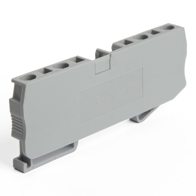 LD562-1-25 Торцевая заглушка для ЗНИ LD554 2,5 мм² (JXB ST 2,5), серый STEKKER 39987