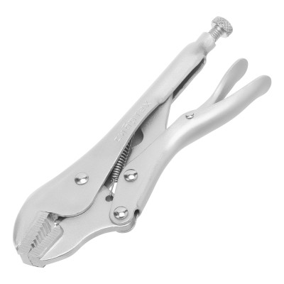 Зажим ручной, усиленный, плоский захват, 180 мм Сибртех