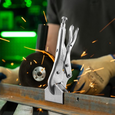 Зажим ручной, фиксация плоскости, 205 мм Сибртех