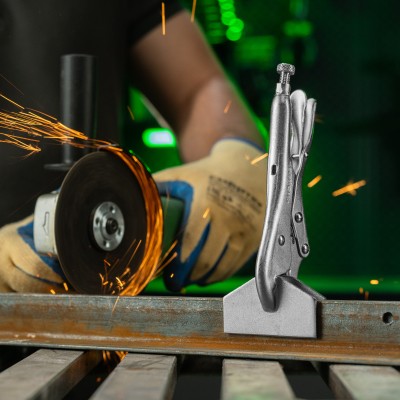 Зажим ручной, фиксация плоскости, 205 мм Сибртех